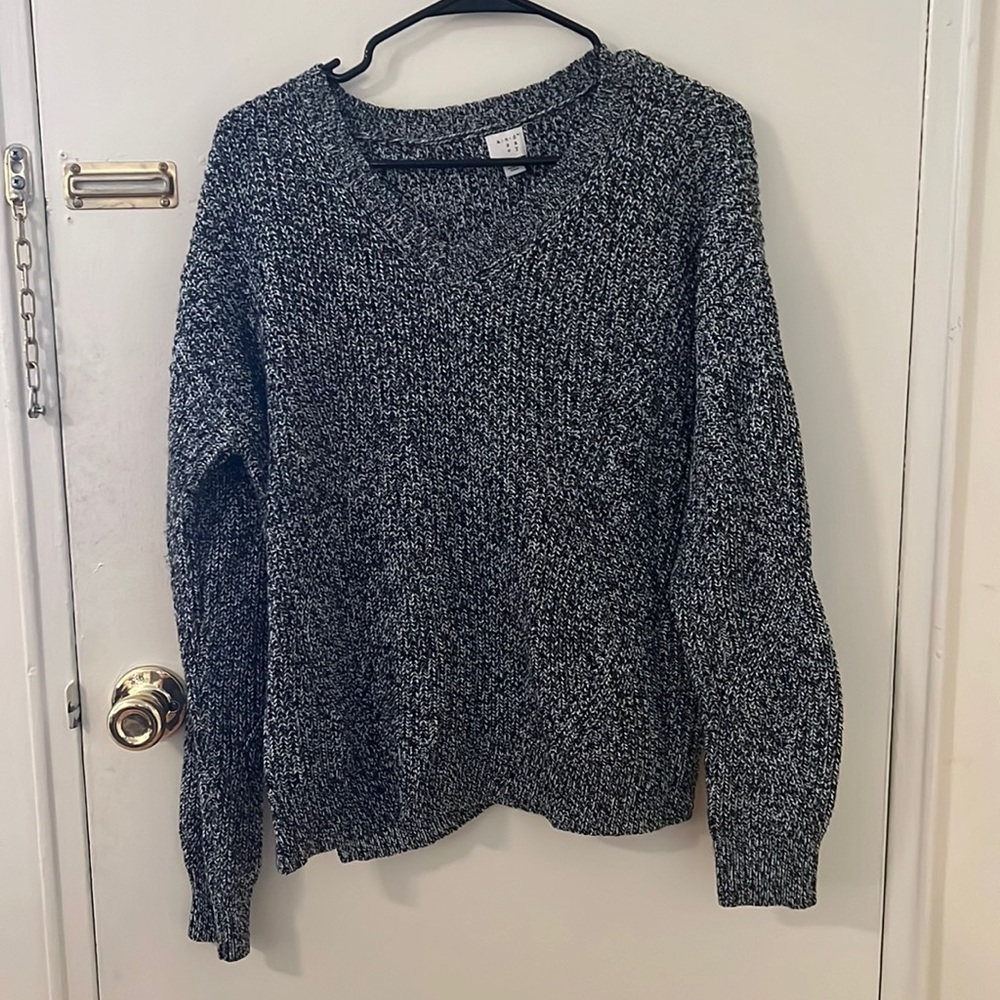 Target A New Day Glittery Black Sweater